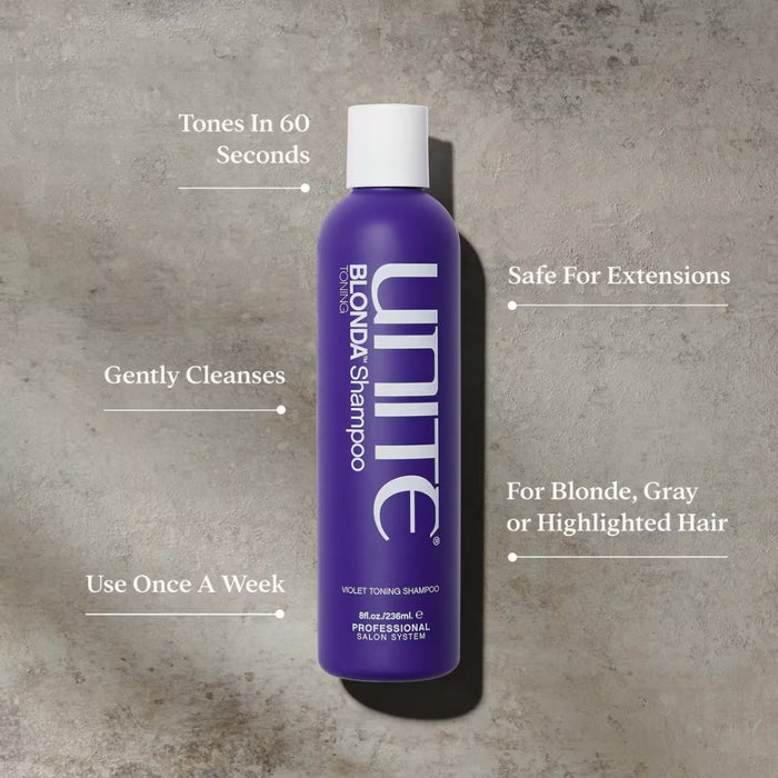 Unite Blonda Toning Shampoo product benefits