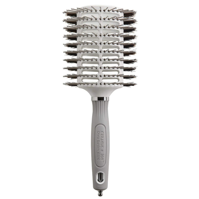 Olivia Garden Ceramic + Ion Turbo Vent Oval Twin Brush