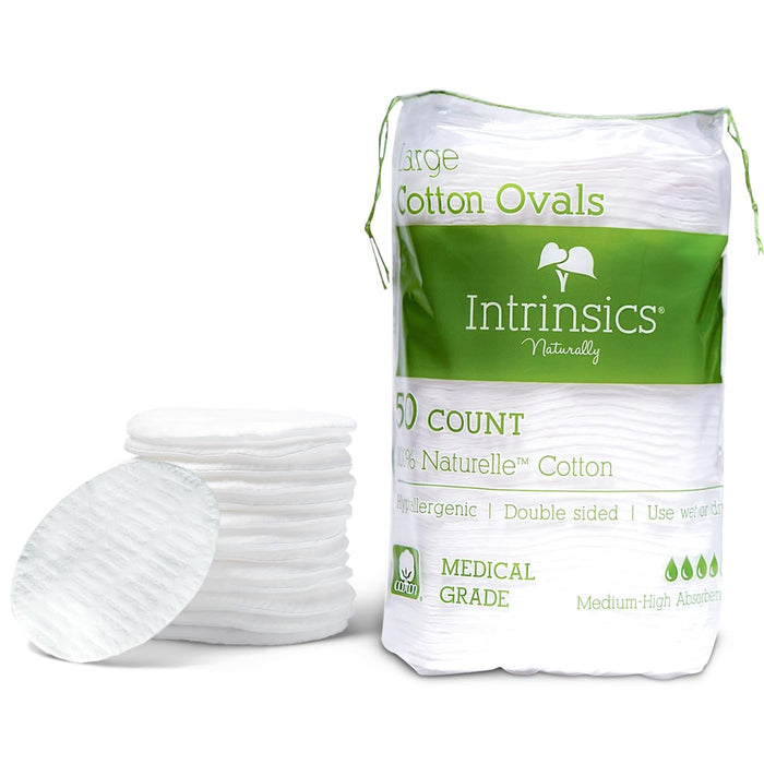 Intrinsics Large Cotton Ovals - 50 ct.