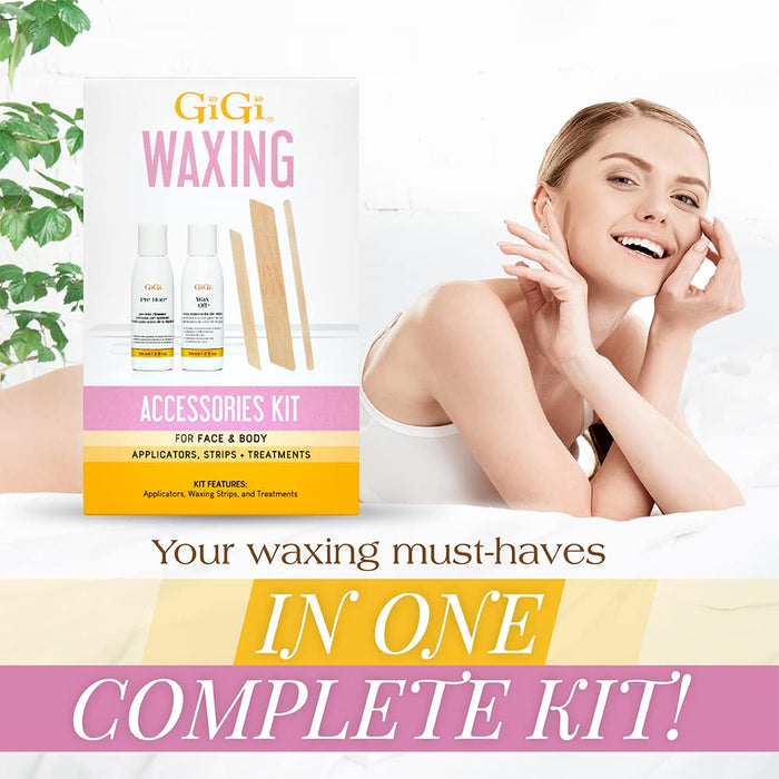 Gigi waxing accessories kit. Your waxing must haves in one complete kit.