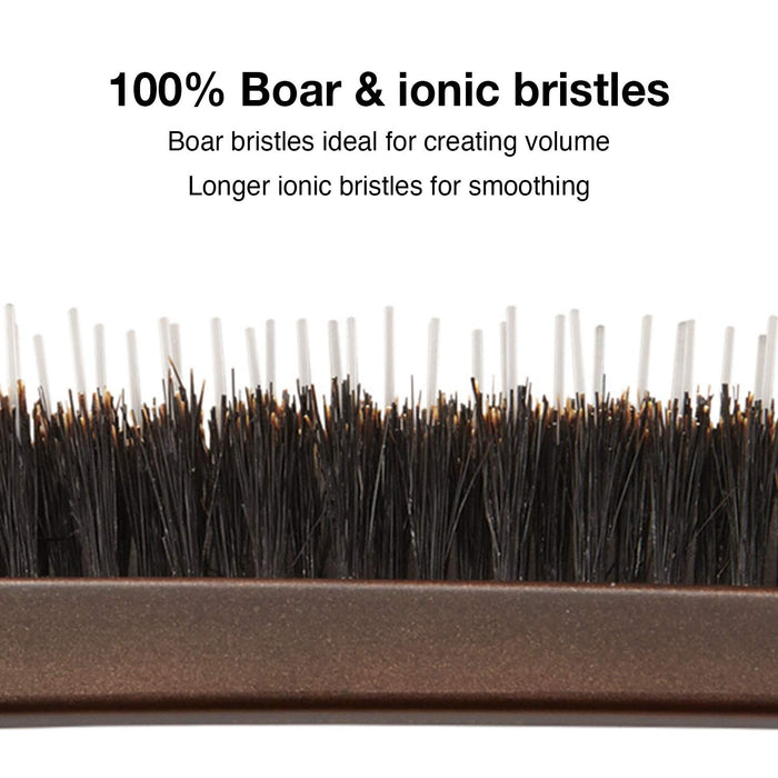 100% Boar & Ionic Bristle