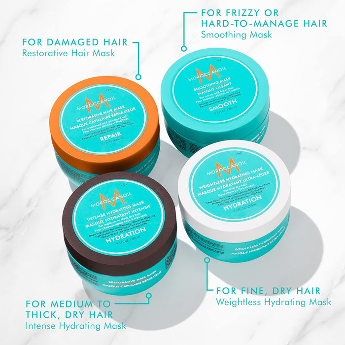 Moil Hair Masks options