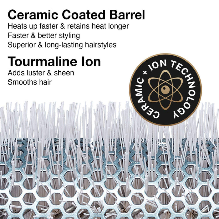 Ceramic and tourmaline ion barrel