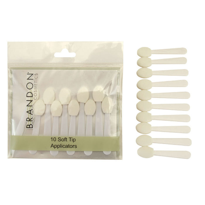 Brandon Cosmetics Eye Shadow Applicators, 10/Bag (9321)