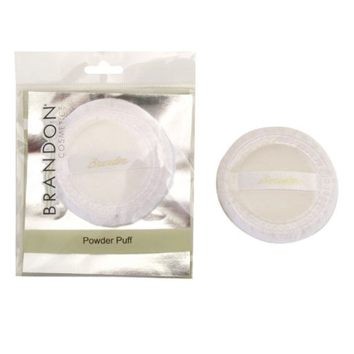 Brandon Cosmetics Powder Puff, 3" Diameter (9335)