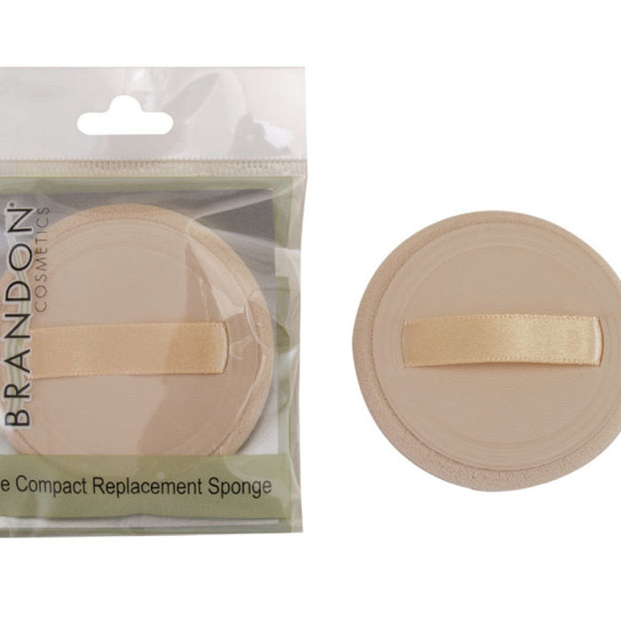 Brandon Cosmetics Round Sponge for Compact (9343)