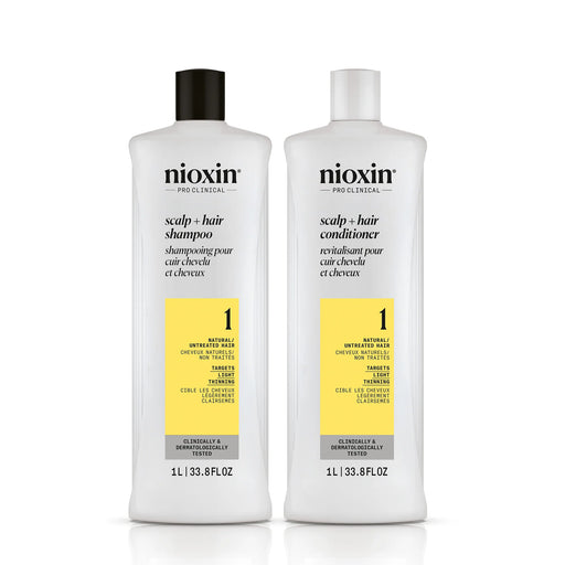 System 1 Scalp + Hair Shampoo and Conditioner Duo - 33.8oz.