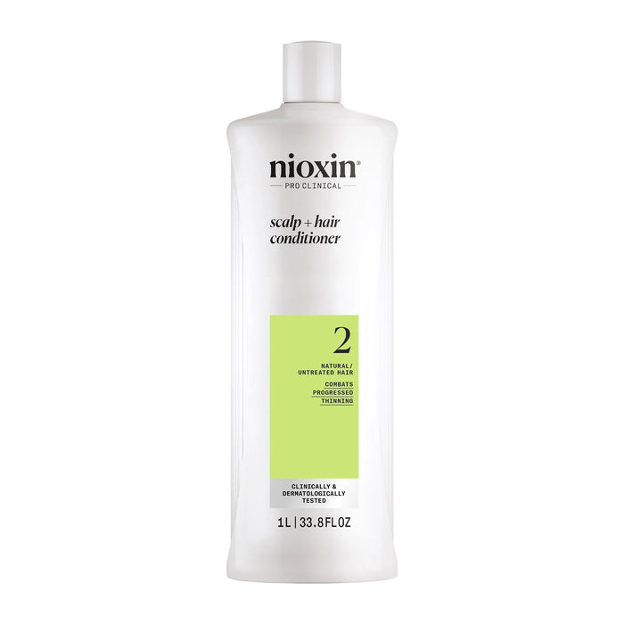 Nioxin System 2 Scalp + Hair Shampoo and Conditioner Duo - 33.8oz.