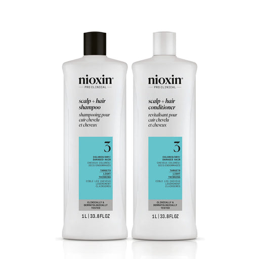 System 3 Scalp + Hair Shampoo and Conditioner Duo - 33.8oz.