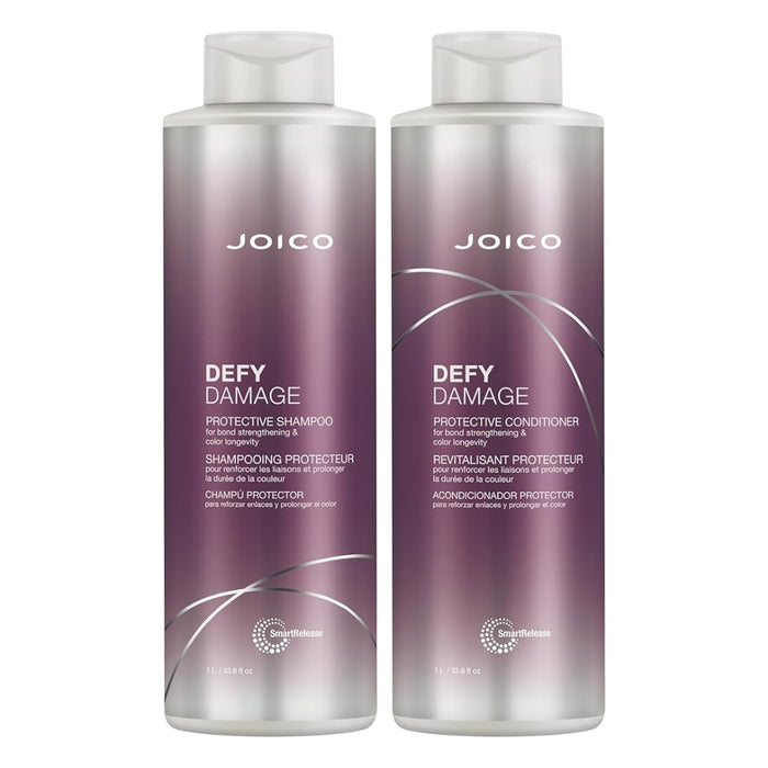 Defy Damage Shampoo & Conditioner Duo Liter