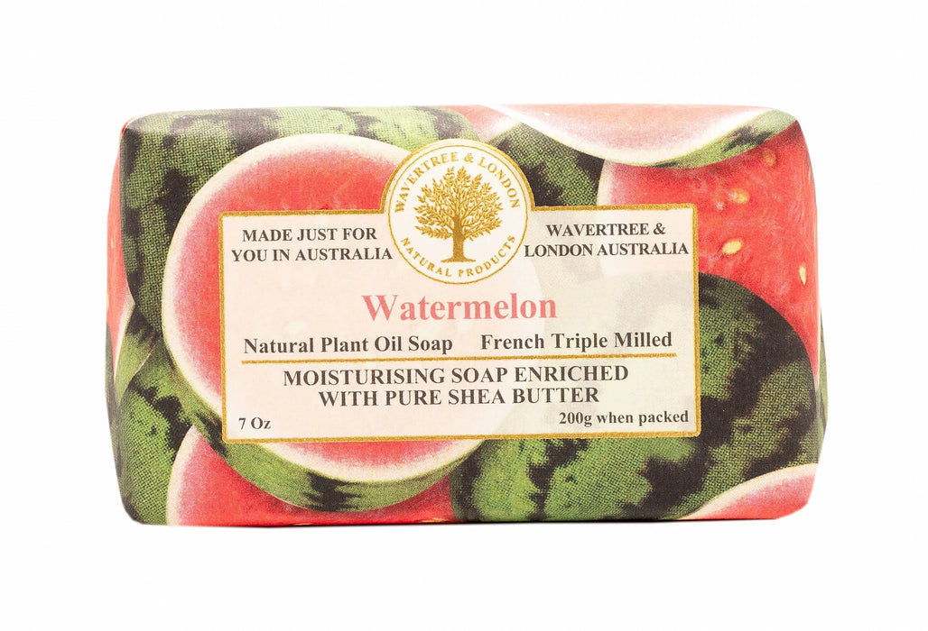 Wavetree and London soap bar in scent Watermelon