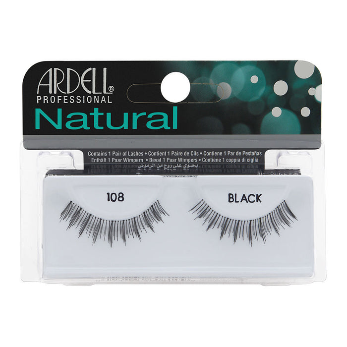 Ardell False Lashes - Natural #108 Black