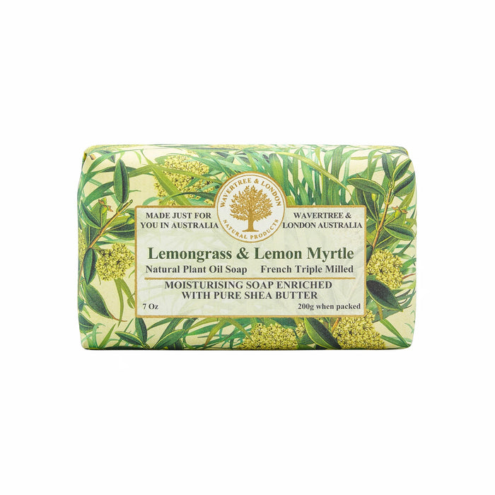 Wavetree and London soap bar in scent Lemongrass and Lemon Myrtle